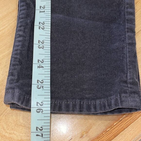 Crewcuts Kids Adjustable Waist Cotton Blend Corduroy Pants Black Size 12 - Picture 9 of 9